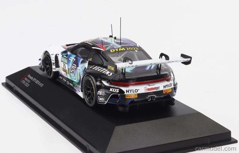 Ixo-models Porsche 911 992 Gt3 R Team Kus Bernhard N 75 Dtm Sezóna 2023 Laurin Heinrich 1:43 Biela Čierna