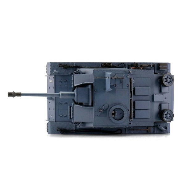 TORRO tank 1/16 RC Sturmgeschütz III, provedení G, šedá kamufláž-BB Airsoft (kovové pásy)