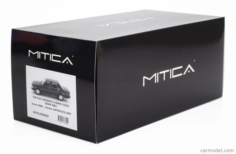 Mitica-r Fiat Argenta 2-serie Vx/sx 120hp 1984 1:18 Antracit Met