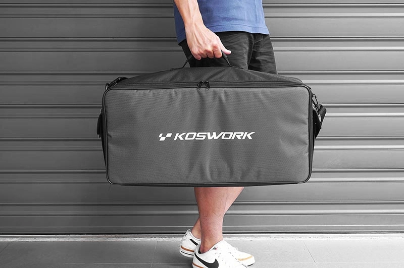Velká taška na pneumatiky, příslušenství a modely 1/10