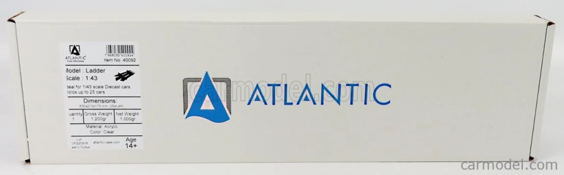 Atlantic Vetrina display box Vitrína pro 20 aut 1:43