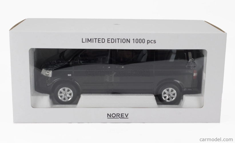 Norev Volkswagen T5 Multivan Minibus 2003 1:18 čierny