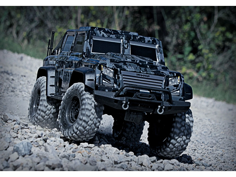 RC auto Traxxas TRX-4 Tactical Unit 1:10 TQi