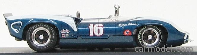 Najlepší model Lola T70 Spider N 16 Riverside 1967 G.follmer 1:43 Blue Met White
