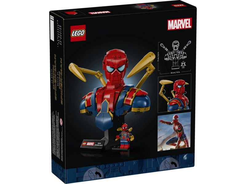 LEGO Marvel - Busta železného Spider-Mana
