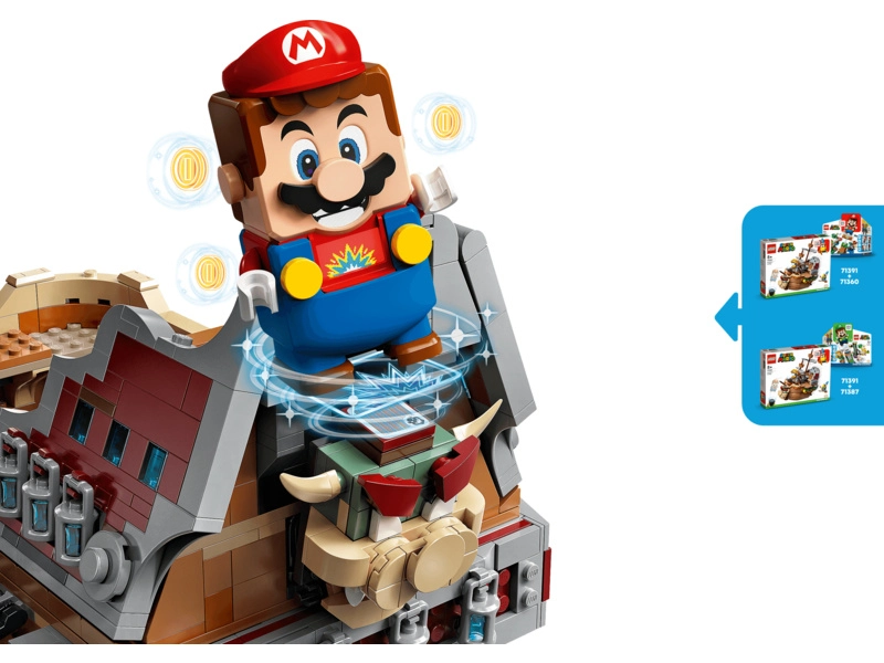 Rozširujúca sada LEGO Super Mario - Bowserova vzducholoď