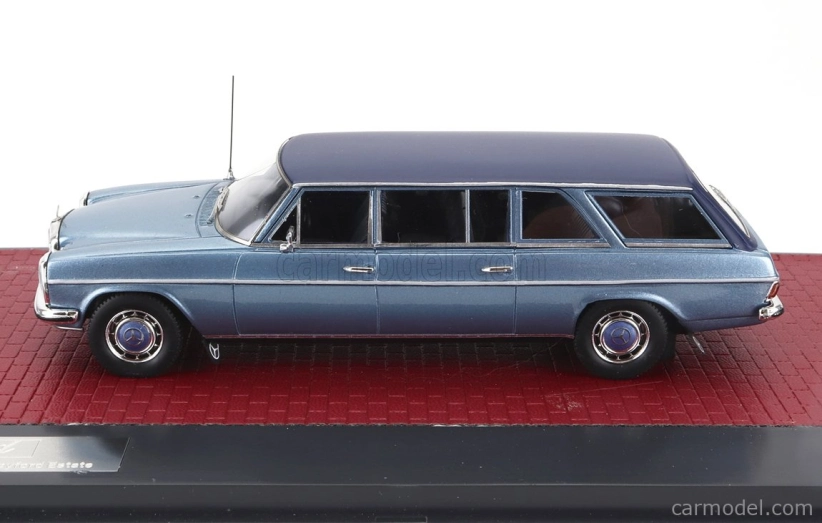 Matrix scale models Mercedes benz V114 Lwb Crayford Estate 1971 1:43 Světle Modrá Met