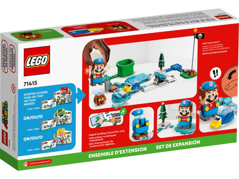 LEGO Super Mario - Ľadový Mario a zamrznutý svet - Rozširujúca sada