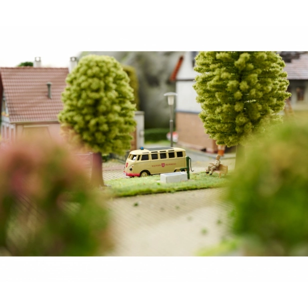 RC súprava VW T1 policajné auto a maltézska sanitka 1:87