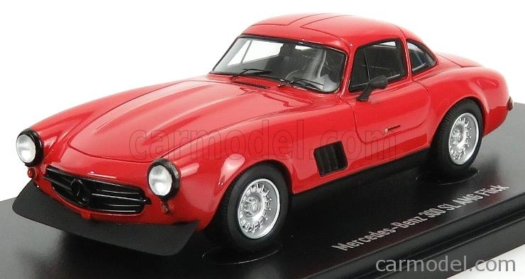Autocult Mercedes Benz 300sl Coupe Gullwing Amg (w198) Flick 1974 1:43 Červená čierna