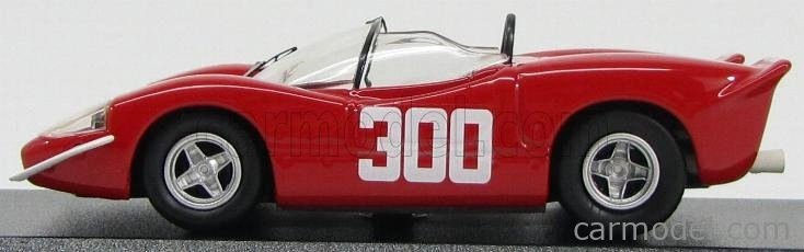 Najlepší model Abarth 2000s N 300 Winner Bolzano-mendola 1969 A.merzario 1:43 Červená