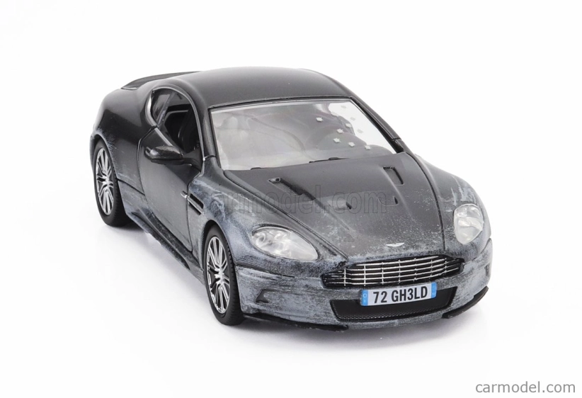 Corgi Aston martin Dbs 2008 (damaged Version) - 007 James Bond - Quantum Of Solace 1:36 Grey Met