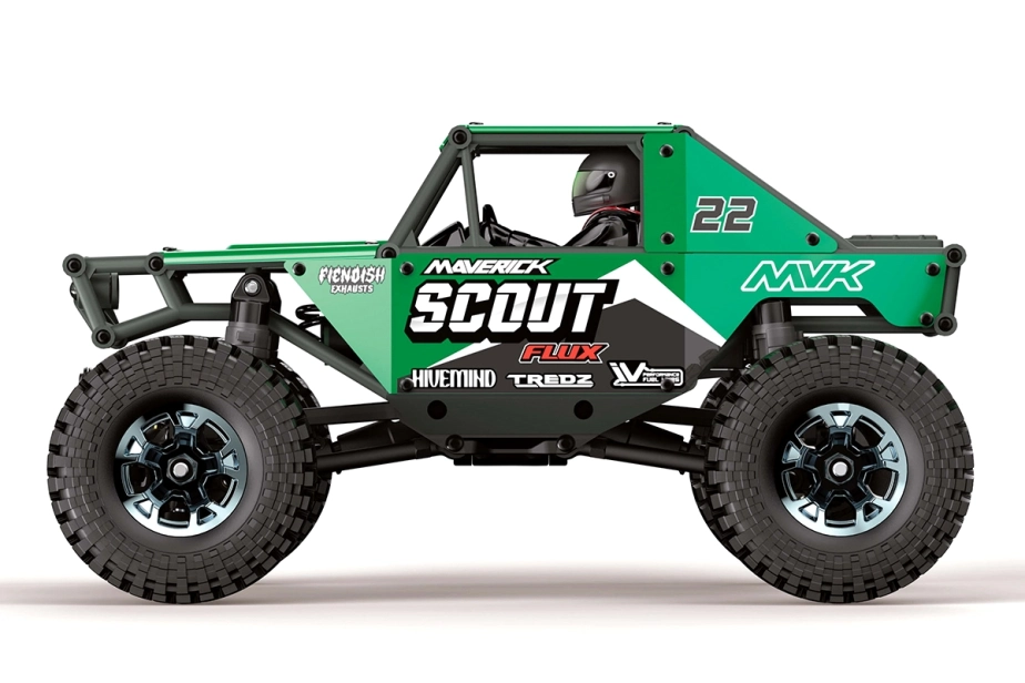 Scout-24 Flux Rock Crawler 1:24 – zelený