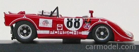 Najlepší model Porsche Flunder N 88 Fuji 1971 Kazato 1:43 Red