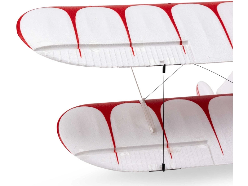 RC letadlo E-flite Waco 0.55m SAFE Select BNF Basic bílé