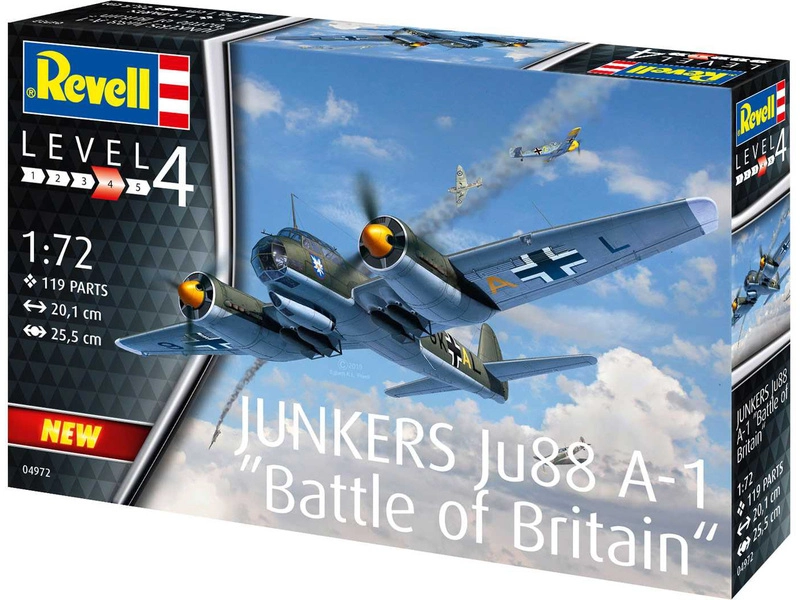 Revell Junkers Ju88 A-1 bitka o Britániu (1:72)