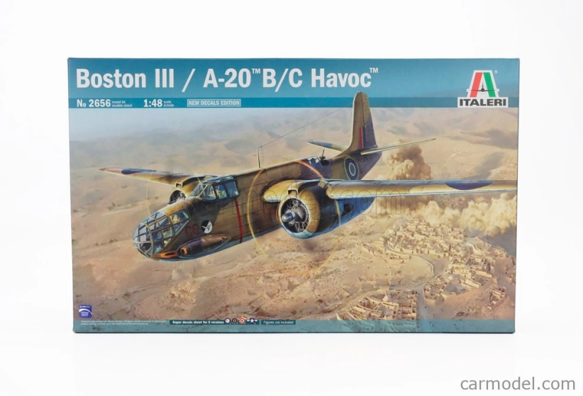 Italeri Mcdonnel douglas Boston Iii Airplane Military 1939 1:48 /