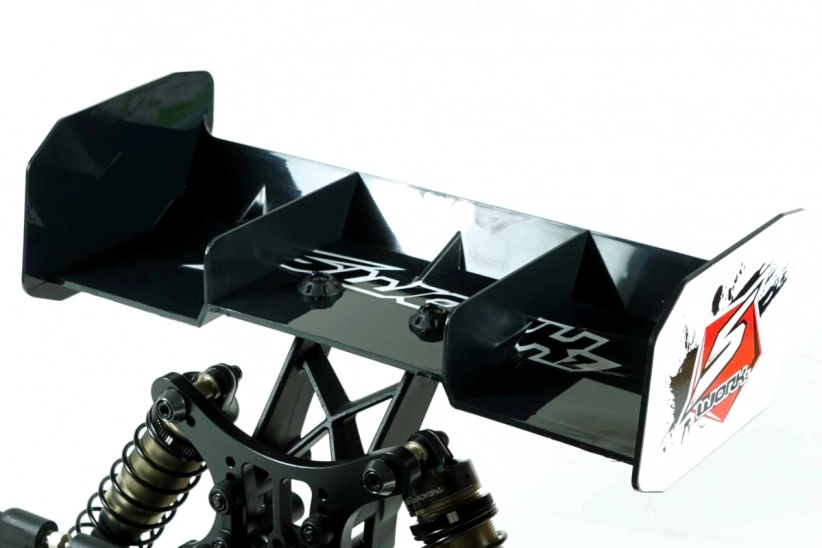 SWORKz 1/8 Off Road PRO Race zadné krídlo, žlté, 1 ks.