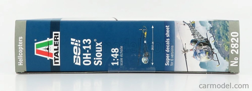 Italeri Bell Oh-13 Sioux Helicopter Military 1969 1:48 /