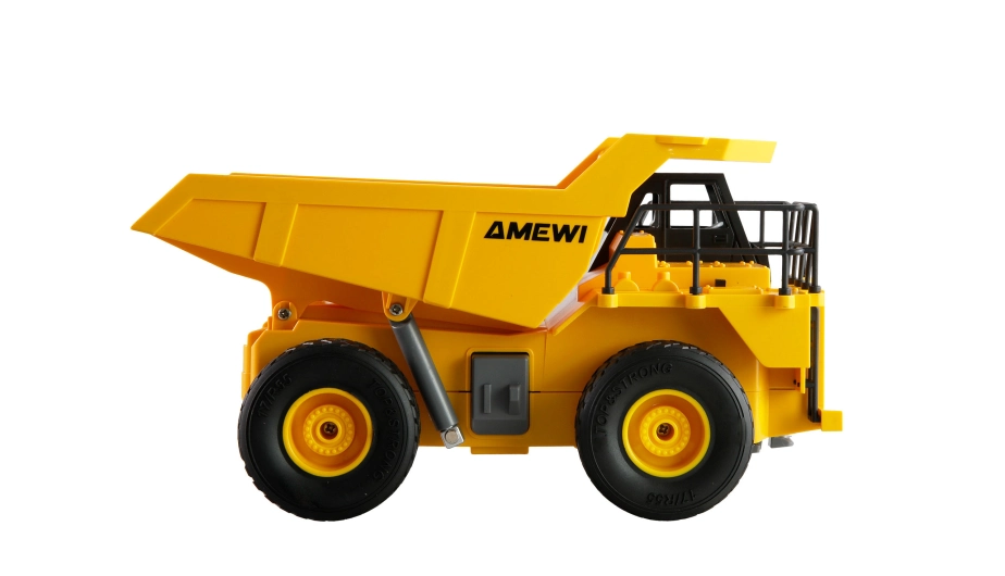 Sada 2 v 1 RC sklápač dumper a RC pásový bager, 9 kanálov, RTR v mierke 1:24
