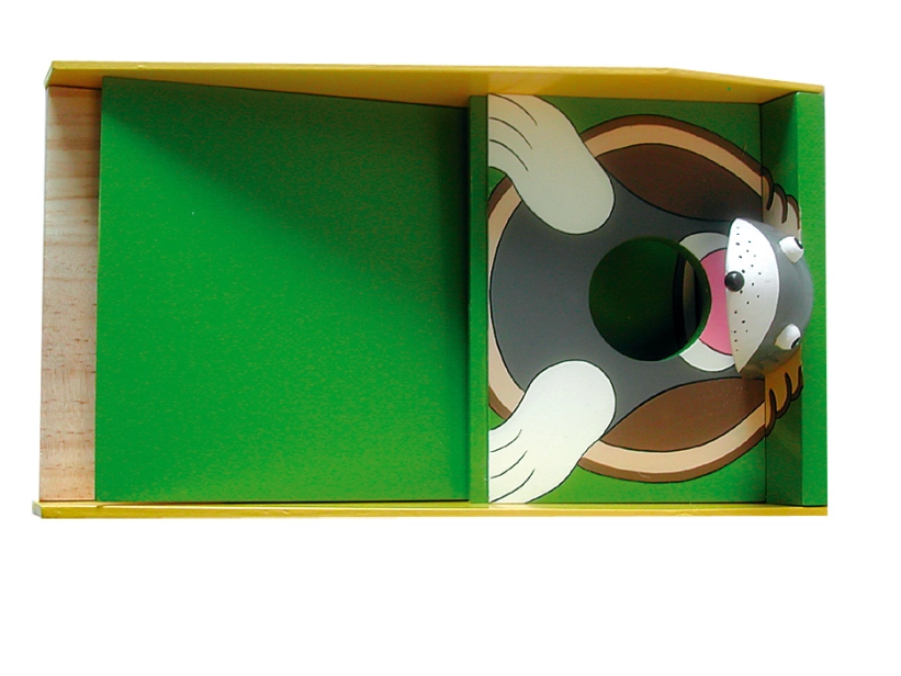Malá noha Crazy Mini Golf Krtko Otvorené ústa