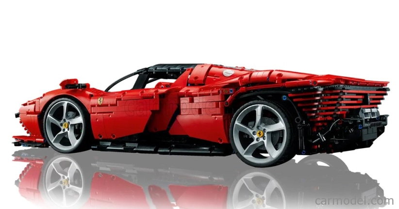 Lego Ferrari Lego Technic - Daytona Sp3 2022 - 3778 Pezzi - 3778 Pieces 1:8 Red