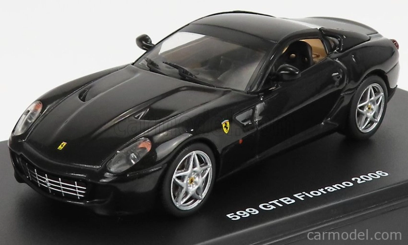 Edicola Ferrari 599 Gtb Fiorano 2006 1:43 čierna