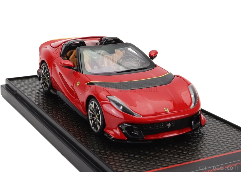 Bbr-models Ferrari 812 Competizione A Spider 2022 1:43 Rosso Corsa 322 - červená