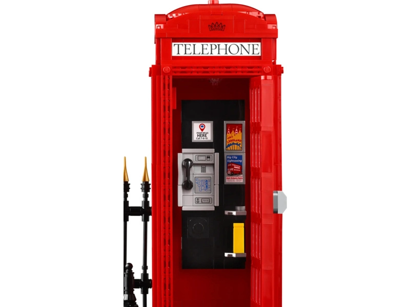 LEGO Ideas - Červená londýnska telefónna búdka