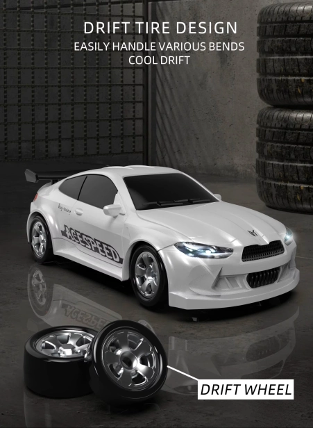 RC auto Drift Ace Speed, biele | RCprofi.sk