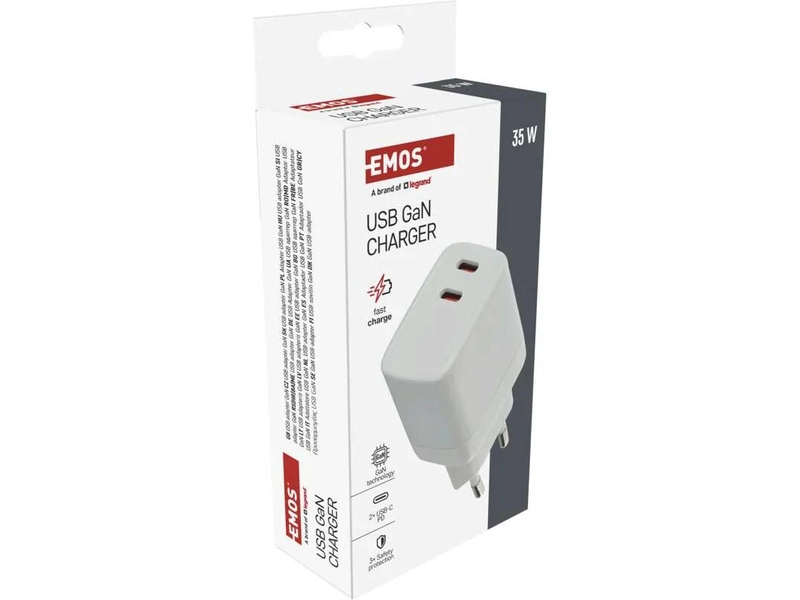 Napájací adaptér GaN PD 35W USB (napájanie)