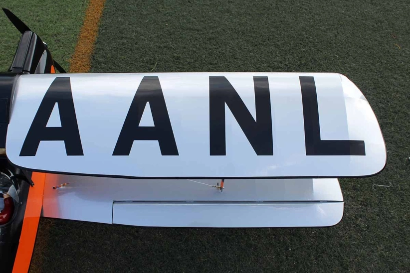 DH-60 Gipsy Moth 1,7 m oranžová/čierna