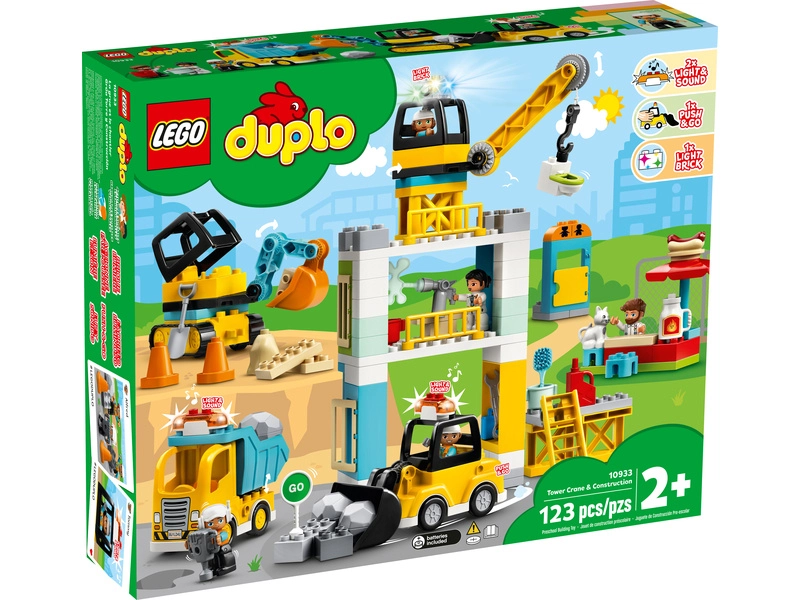 LEGO DUPLO – Stavba s vežovým žeriavom