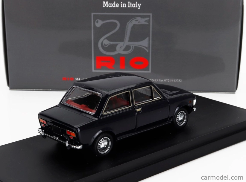 Rio-models Fiat 128 1-series 1969 1:43 Modrá