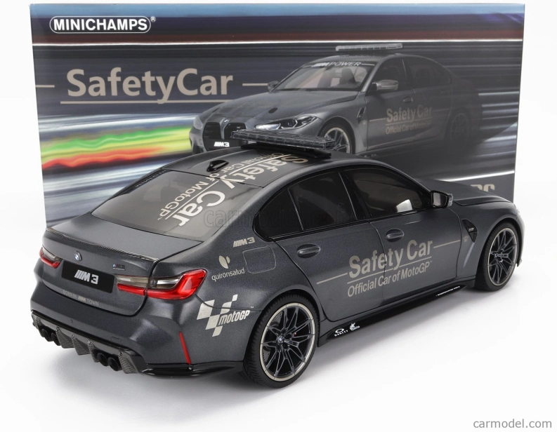Minichamps BMW radu 3 M3 (g80) Safety Car Motogp sezóna 2020 1:18 sivá