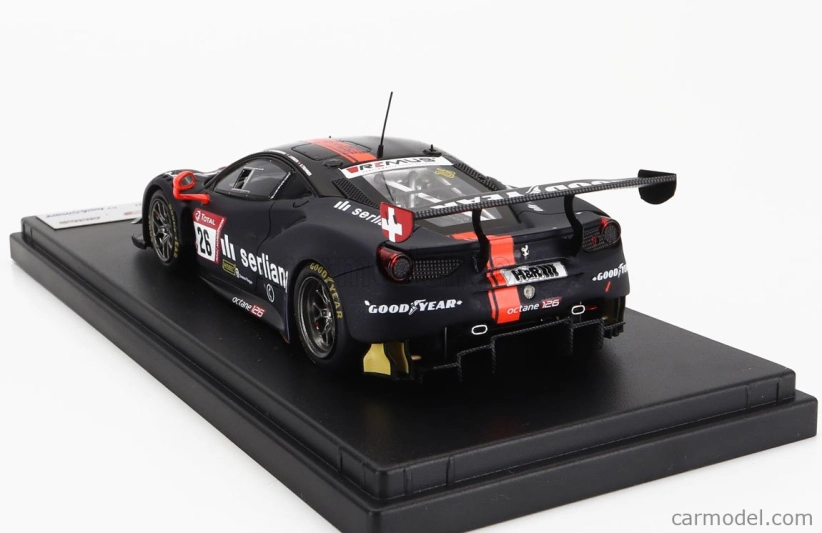 Looksmart Ferrari 488 Gt3 Evo 3.9l Turbo V8 Team Octane 126 Ag N 26 24h Nurburgring 2021 Bjorn Grossmann - Simon Trummer - Jonathan Hirschi - Luca Ludwig 1:43 Matná Modrá Oranžová
