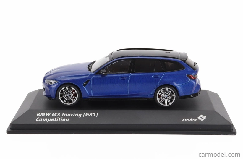 Solido BMW radu 3 M3 Competition (g81) Touring Sw Station Wagon 2023 1:43 Modrá
