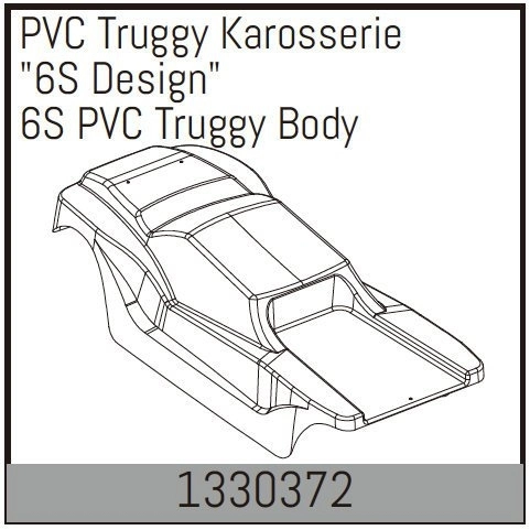 6S PVC Truggy Body
