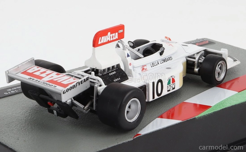 Edicola March F1  751 N 10 Season 1975 Lella Lombardi 1:43 Bílá