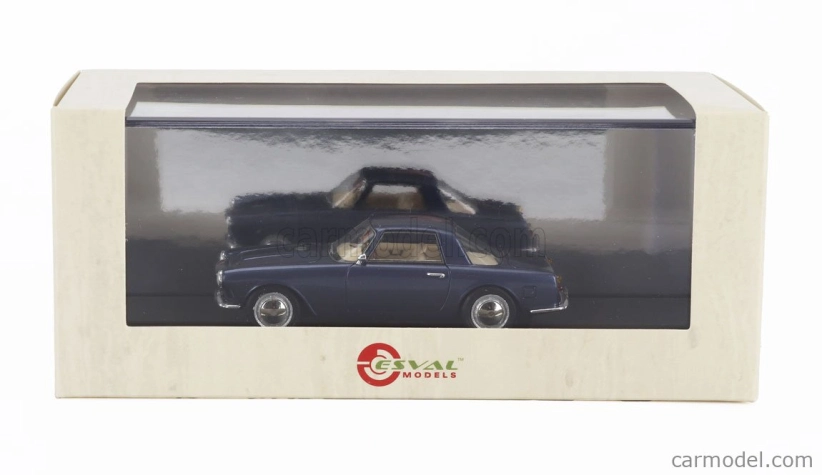 Esval model Fiat 1500 S Coupe By Fissore 1961 1:43 Blue