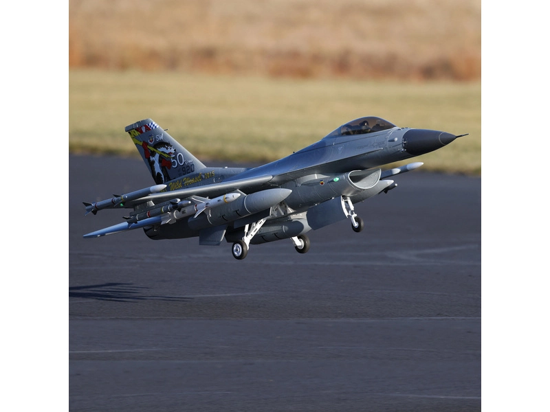 E-flite F-16 Falcon 1m Smart SAFE BNF Basic