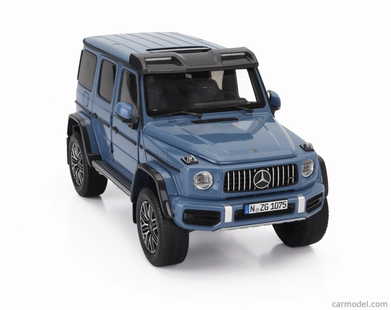 Nzg Mercedes benz G-class G63 4x4 Amg 2023 1:18 Vintage Blue