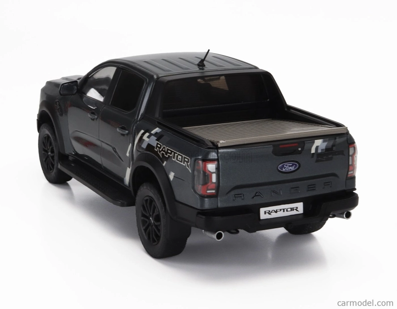 Mcg Ford usa Ranger Raptor Pick-up Double Cabine 2023 1:18 Tmavě Šedá