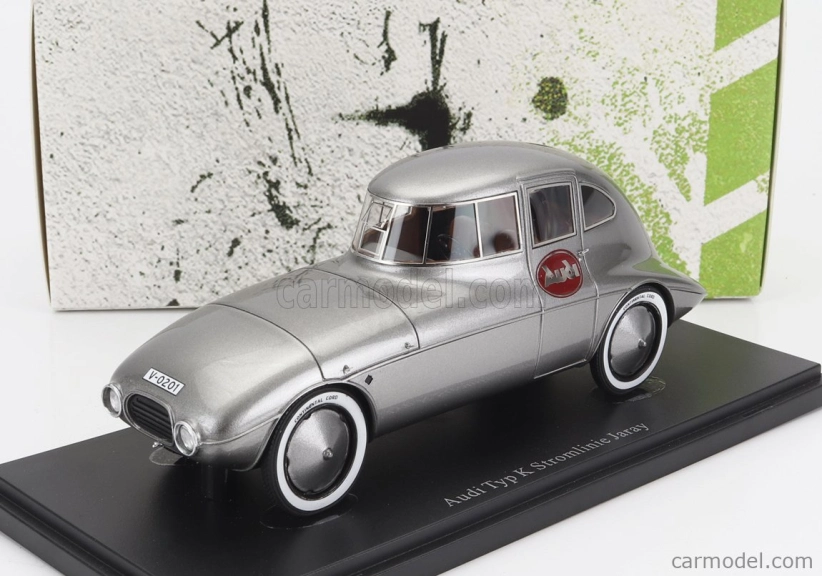 Autocult Audi Typ K Stromlinie Jaray Nemecko 1923 1:43 Silver Met