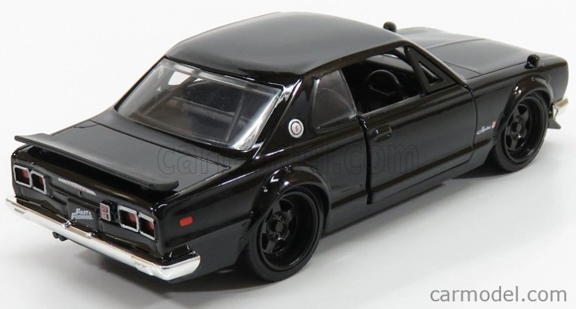 Jada Nissan Brian's Skyline 2000 Gt-r 1973 - Brian O'conner - Fast & Furious Vi (2013) 1:32 Black