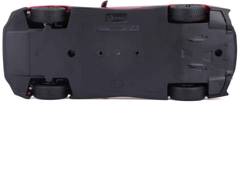 Bburago Plus Nissan GT-R 1:24 červená