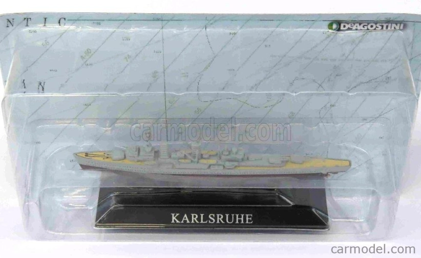 Edicola Warship Karlsruhe Light Cruiser Germany 1929 1:1250 Military