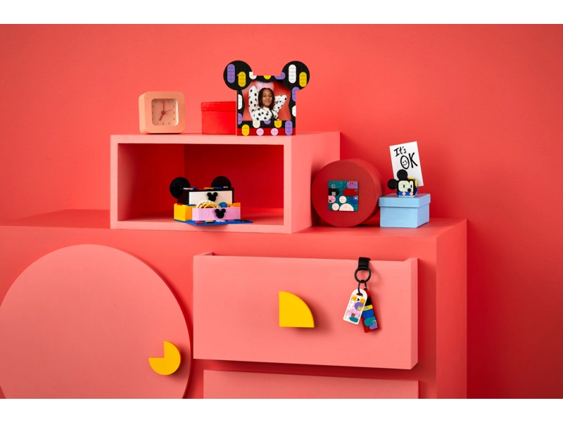 LEGO DOTS - Školní boxík Myšák Mickey a Myška Minnie
