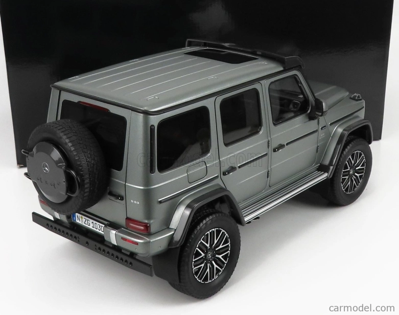 Nzg Mercedes benz G-class 4x4² 2022 1:12 Platina Stříbro Met