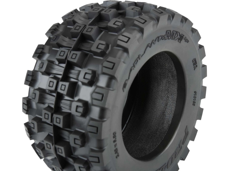 Kolesá Pro-Line 3,8", pneumatiky Badlands MX38 HP Belted, čierny disk Raid H17 (2)